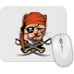 Baskı Dükkanı Gato Pirata Korsan Kedi Cat Mouse Pad