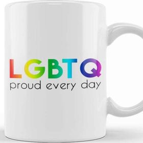 Baskı Dükkanı Gay Pride Lgbtq Proud Every Day Pride Kupa