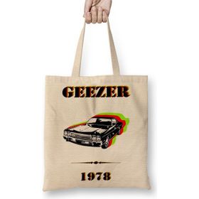 Baskı Dükkanı Geezer Bez Uzun Saplı Krem Rengi Çanta