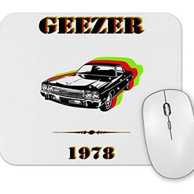 Baskı Dükkanı Geezer Mouse Pad