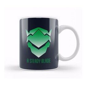 Baskı Dükkanı Genji A Steady Blade Overwatch Kupa