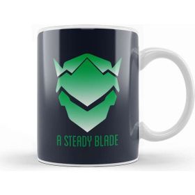 Baskı Dükkanı Genji A Steady Blade Overwatch Kupa