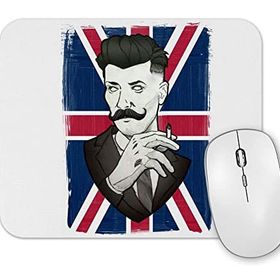 Baskı Dükkanı Gentleman Mouse Pad