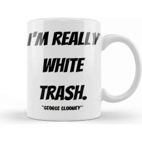 Baskı Dükkanı George Clooney Quotes Gift Vintage Retro Rainbow Style Kupa