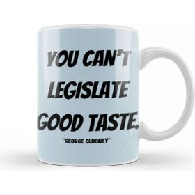 Baskı Dükkanı George Clooney Quotes Gift Vintage Retro Rainbow Style Kupa