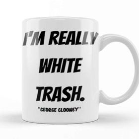 Baskı Dükkanı George Clooney Quotes Gift Vintage Retro Rainbow Style Kupa