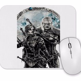 Baskı Dükkanı Geralt E Cirilla Mouse Pad