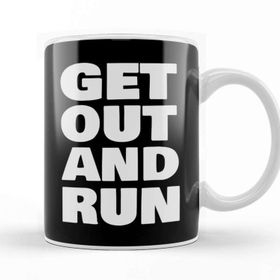 Baskı Dükkanı Get Out And Run Kupa