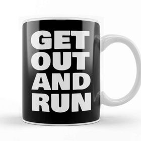 Baskı Dükkanı Get Out And Run Kupa