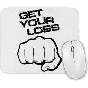 Baskı Dükkanı Get Your Loss Stop Loss Mouse Pad
