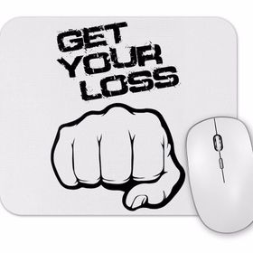 Baskı Dükkanı Get Your Loss Stop Loss Mouse Pad