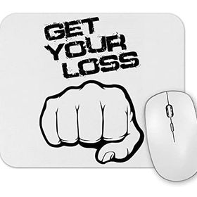 Baskı Dükkanı Get Your Loss Stop Loss Mouse Pad