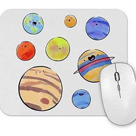 Baskı Dükkanı Gezegenler 02 Mouse Pad
