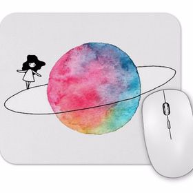 Baskı Dükkanı Gezegenler 03 Mouse Pad