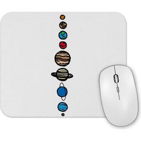 Baskı Dükkanı Gezegenler Mouse Pad