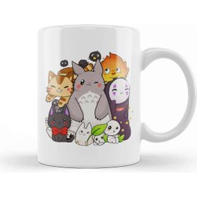 Baskı Dükkanı Ghibli Chibi Friends Kupa