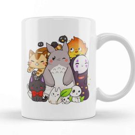 Baskı Dükkanı Ghibli Chibi Friends Kupa