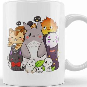 Baskı Dükkanı Ghibli Chibi Friends Kupa
