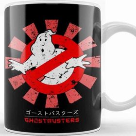 Baskı Dükkanı Ghostbusters Retro Japanese Kupa