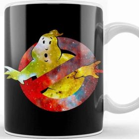 Baskı Dükkanı Ghostbusters Silhouette Logo Kupa