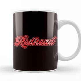 Baskı Dükkanı Ginger Girl Redhead Red Orange Hair Irish Red Head Kupa