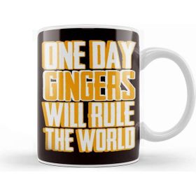 Baskı Dükkanı Gingers Will Rule World Redhead Red Orange Haired Kupa