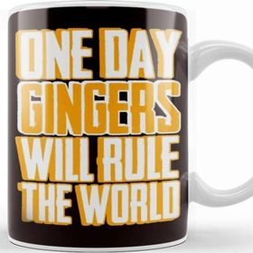 Baskı Dükkanı Gingers Will Rule World Redhead Red Orange Haired Kupa