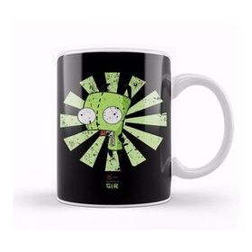 Baskı Dükkanı Gir Retro Japanese Invader Zim Kupa