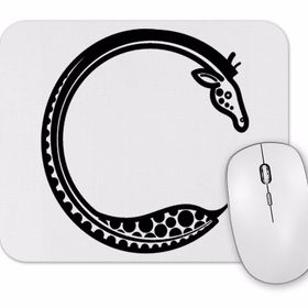 Baskı Dükkanı Girafa Mouse Pad