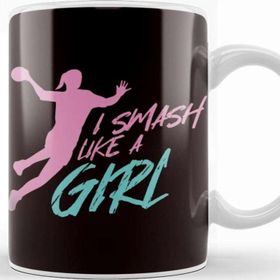 Baskı Dükkanı Girl Handball Player Handballer Ball Sports Coach Trainer Kupa