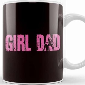Baskı Dükkanı Girl Papa Dad Father Daughter Daddy Stepdad Husband Poppa Kupa