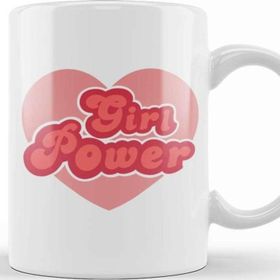 Baskı Dükkanı Girl Power Feminist Kupa Bardak