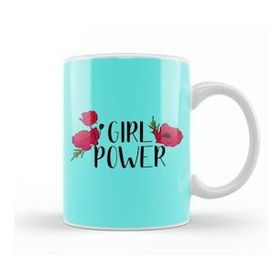 Baskı Dükkanı Girl Power Inspiration Positive Girly Quote Artwork 01 Kupa Bardak