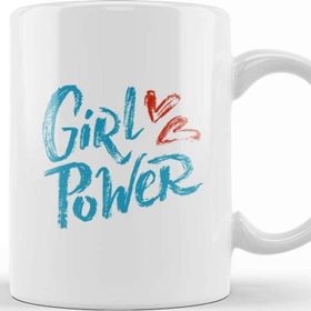 Baskı Dükkanı Girl Power Magical Design Kupa Bardak