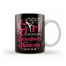 Baskı Dükkanı Girl Who Loves Broadway Musicals Theatre Acting Actress Kupa Bardak