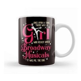 Baskı Dükkanı Girl Who Loves Broadway Musicals Theatre Acting Actress Kupa Bardak