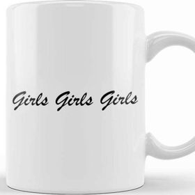 Baskı Dükkanı Girls Girls Girls Kupa Bardak