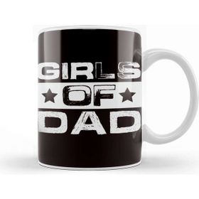 Baskı Dükkanı Girls Of Dad Daughter Papa Father Daddy Stepdad Family Poppa Kupa Bardak