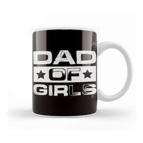 Baskı Dükkanı Girls Of Dad Daughter Papa Father Daddy Stepdad Family Poppa Kupa Bardak