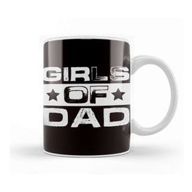 Baskı Dükkanı Girls Of Dad Daughter Papa Father Daddy Stepdad Family Poppa Kupa Bardak