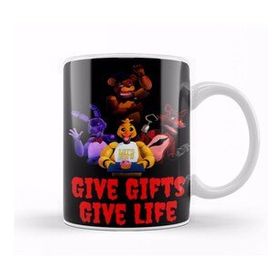Baskı Dükkanı Give Gifts Life Fnaf Kupa Bardak