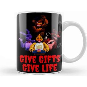 Baskı Dükkanı Give Gifts Life Fnaf Kupa Bardak