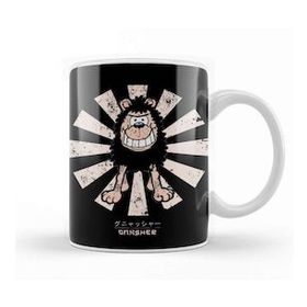 Baskı Dükkanı Gnasher Retro Japanese Kupa Bardak