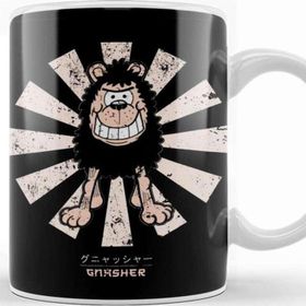 Baskı Dükkanı Gnasher Retro Japanese Kupa Bardak