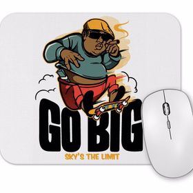 Baskı Dükkanı Go Big Mouse Pad