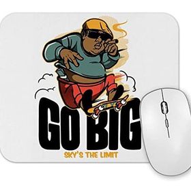 Baskı Dükkanı Go Big Mouse Pad