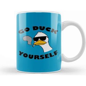 Baskı Dükkanı Go Duck Yourself Kupa Bardak