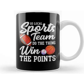 Baskı Dükkanı Go Local Sports Team Funny Sports Fan Sarcasm Pun Kupa Bardak