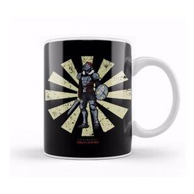 Baskı Dükkanı Goblin Slayer Retro Japanese Kupa Bardak