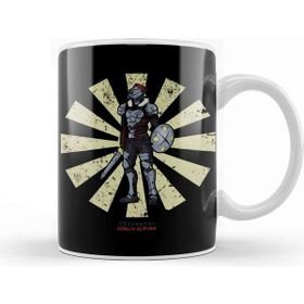 Baskı Dükkanı Goblin Slayer Retro Japanese Kupa Bardak